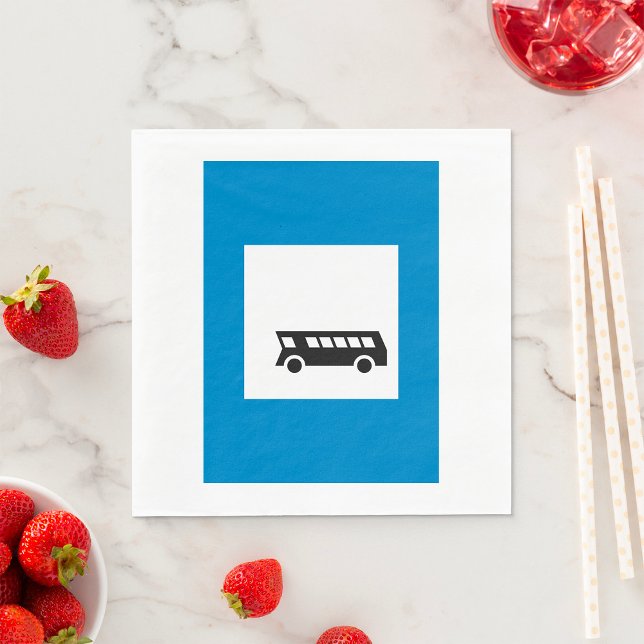 Öffentliche Verkehrsmittel Bushaltestelle Untersch Serviette (Von Creator hochgeladen)