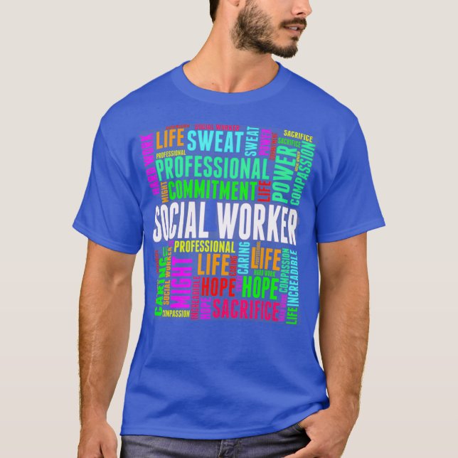 Öffentlicher Sozialarbeiter T-Shirt (Vorderseite)