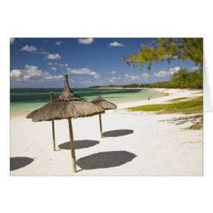 Öffentlicher Strand Belle Mare, Südost-Mauritius,