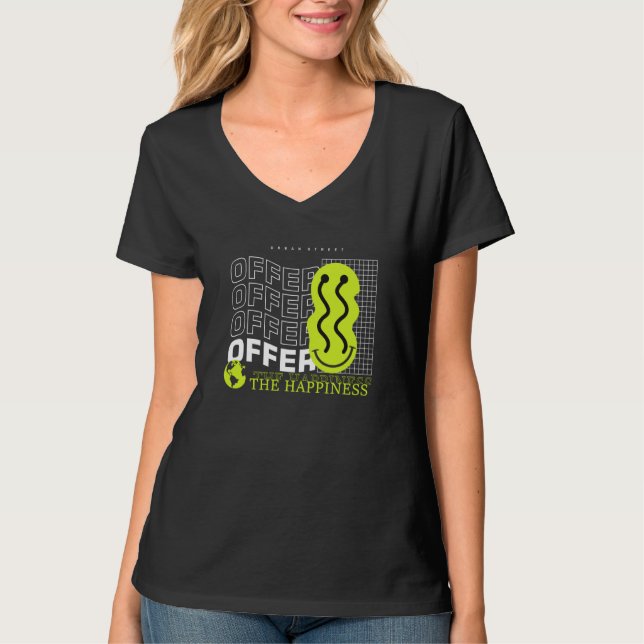 Offer the Happiness Fresh Urban Street T-Shirt (Vorderseite)