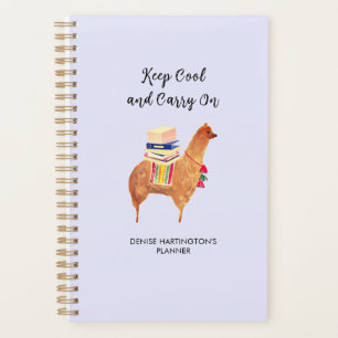 Office Alpaca Llama Funny Inspiration Personal Planer