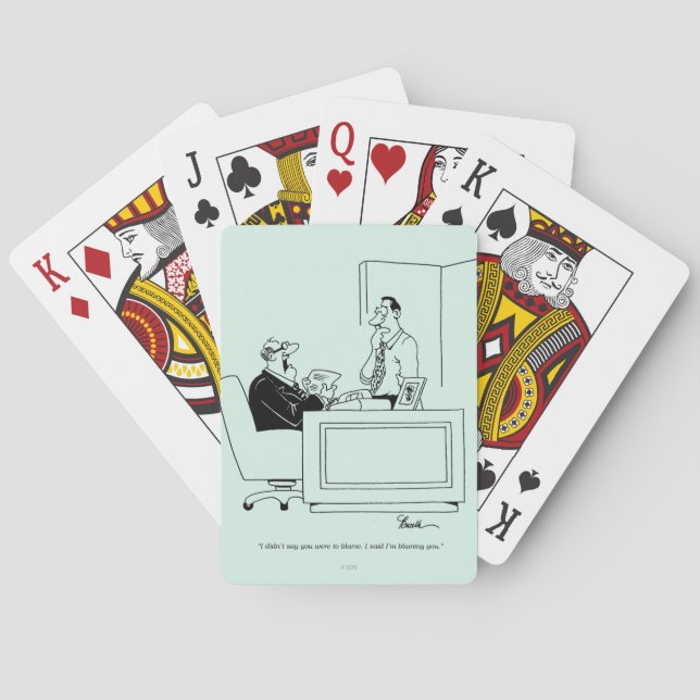 Office Blame Spielkarten (Rückseite)