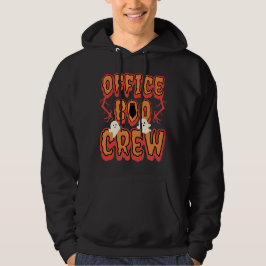 Office Boo Crew Funny Halloween Spooky Saison Hoodie