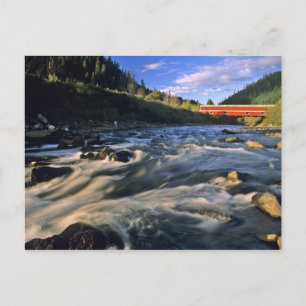 Office Covered Bridge, die längste in Oregon Postkarte