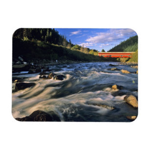 Office Covered Bridge ist die längste in Oregon be Magnet