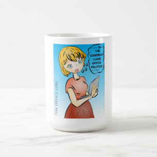 Office Politics Cartoon Mug