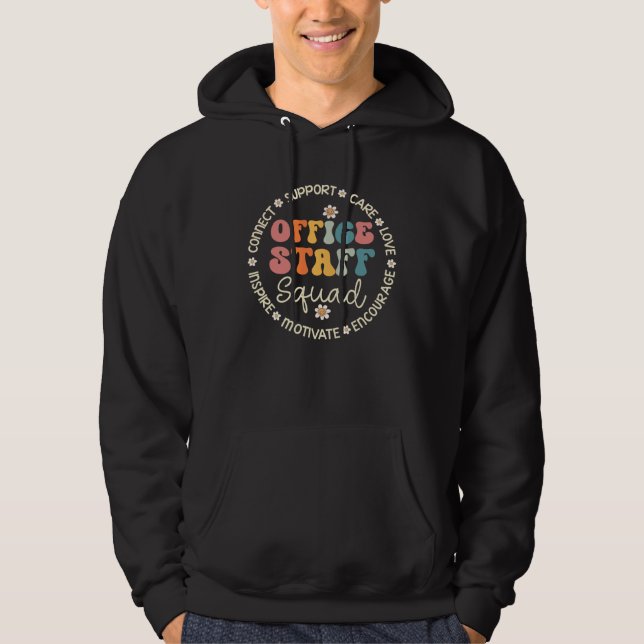 Office Staff Squad Appreciation Week Back to Schoo Hoodie (Vorderseite)