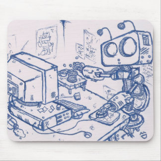 Officebot Mousemat Mousepad