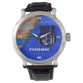 Officer Remüdes Abzeichen Watch Armbanduhr