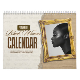 Official 2026 Powerful Black Women Calendar Kalender