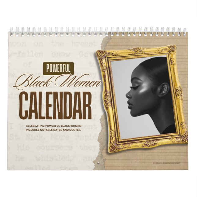 Official 2026 Powerful Black Women Calendar Kalender (Titelbild)