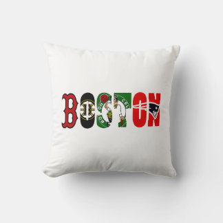 Official Boston Sport Teams T-Shirt Kissen