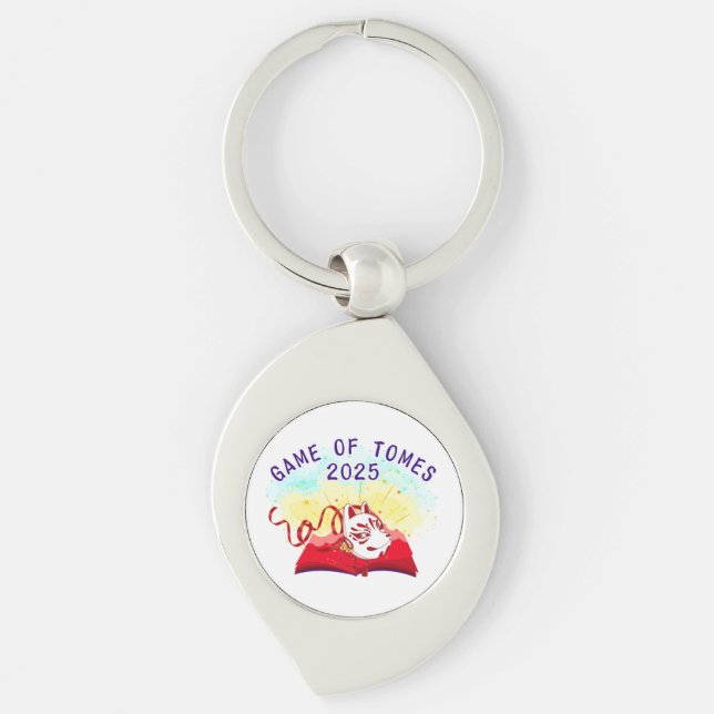 Official Game of Tomes 2025 Keychain Schlüsselanhänger (Vorderseite)