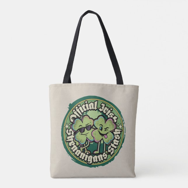 Official Irish Shenanigans Stash Retro Tote Bag (Dos)