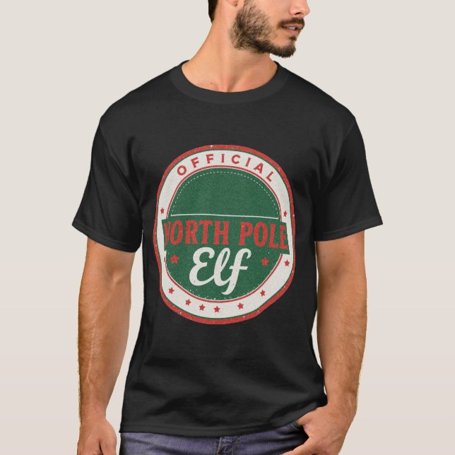Official North Pole Elf T-Shirt (Vorderseite)