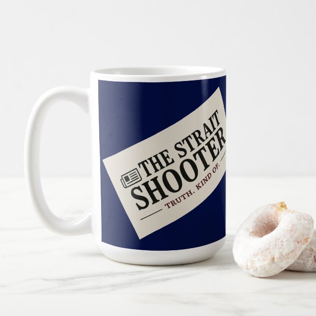 Official Strait Shooter News  Kaffeetasse (Mit Donut)