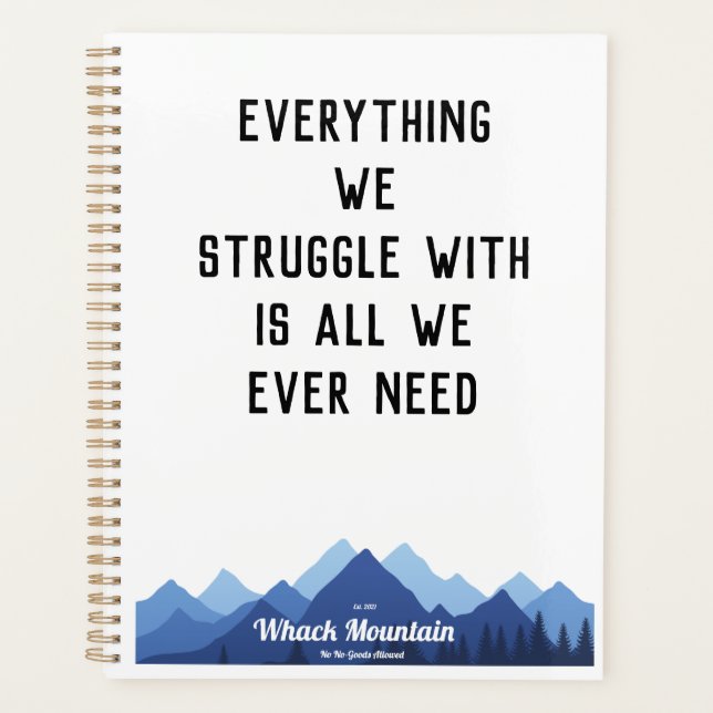 Official Whack Mountain Commune Planner Planer (Vorderseite)