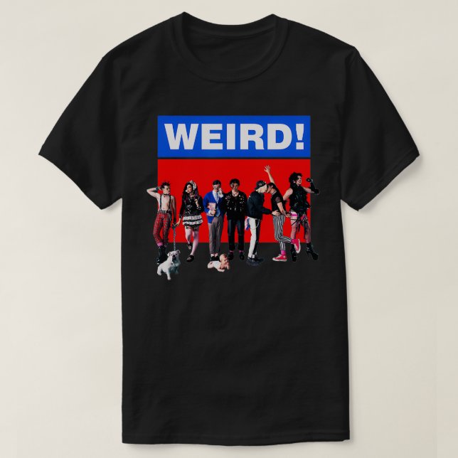 Official Yungblud Weird White  T-Shirt (Design vorne)