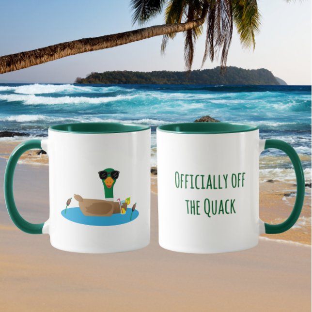 Officially off the Quack  Tasse (Von Creator hochgeladen)