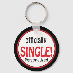 Officially Single Divorced Keychain Schlüsselanhänger
