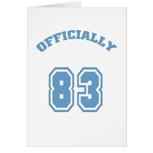 Officiellement 83 (Devant)
