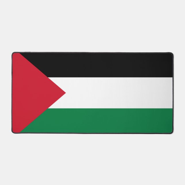 officiellement le drapeau de l'État de Palestine (Recto)