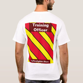 Officier d'instruction Flames T-shirt rouge/jaune