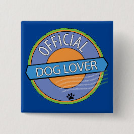 Offizial Dog Lover Button