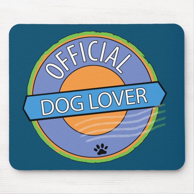 Offizial Dog Lover Mousepad (Vorne)