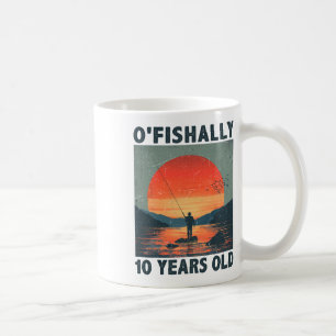 Offiziell 10 Jahre Alt 2015 Angeln Fischer 10. Kaffeetasse
