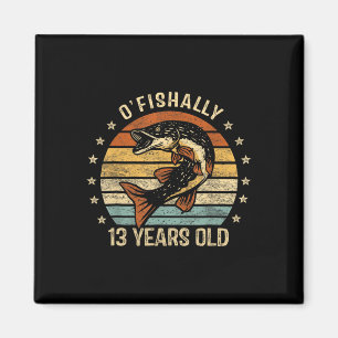 Offiziell 13 Jahre altes Shirt 13. Geburtstag Ange Magnet