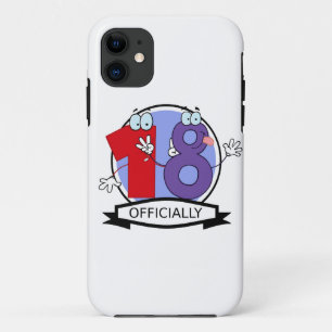 Offiziell 18 Geburtstagsbanner iPhone 11 Hülle