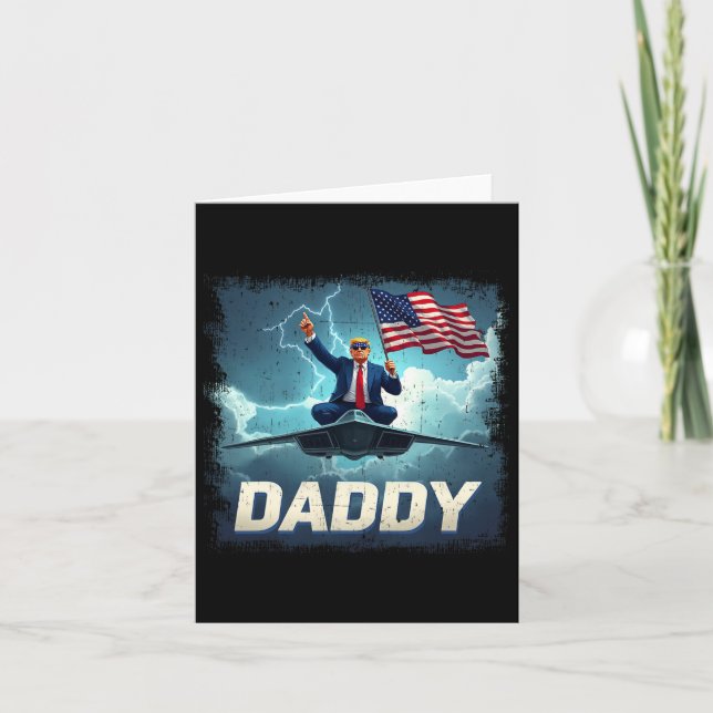 Offiziell 2025 Trump Daddy 1 Karte (Vorderseite)
