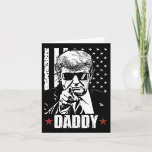 Offiziell 2025 Trump Daddy Offiziell 2025 Trump Da Karte