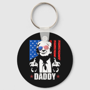 Offiziell 2025 Trump Daddy Offiziell 2025 Trump Da Schlüsselanhänger
