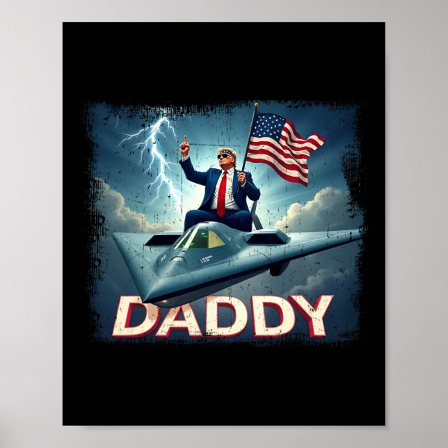 Offiziell 2025 Trump Daddy Poster (Vorne)