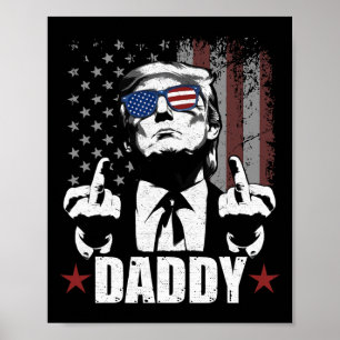 Offiziell 2025 Trump Daddyofficial 2025 Trump Dadd Poster