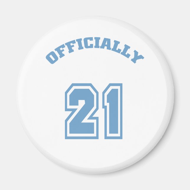 Offiziell 21 magnet (Vorne)