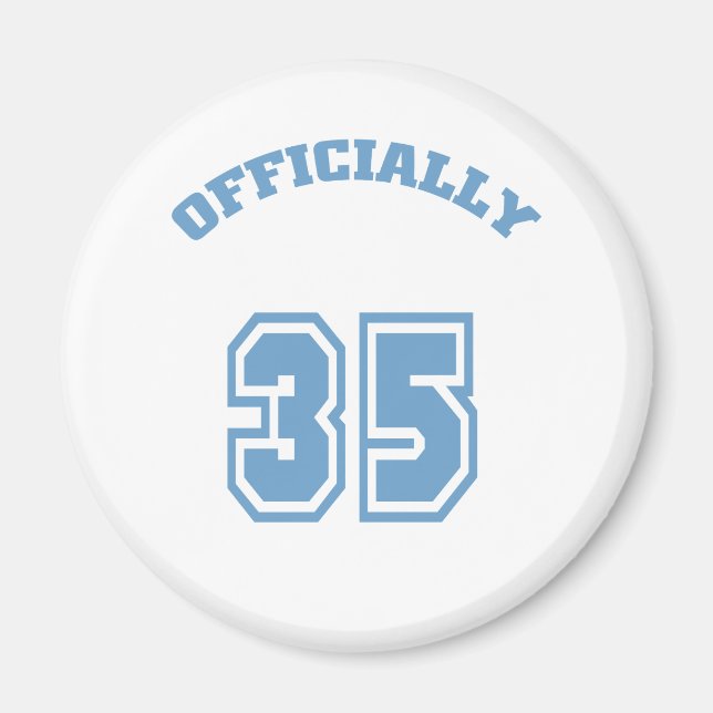 Offiziell 35 magnet (Vorne)