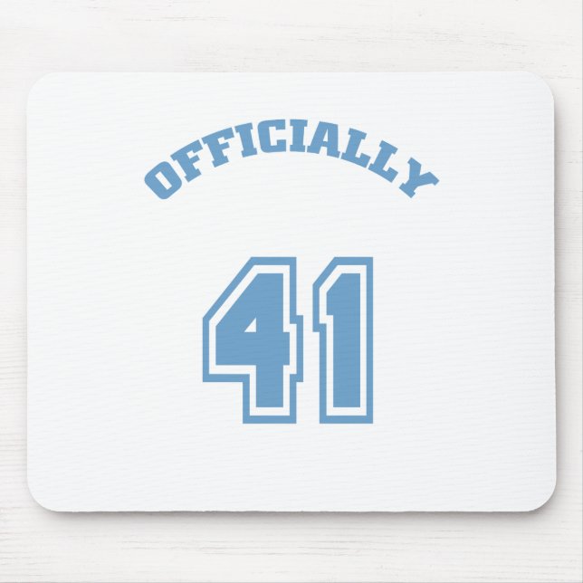 Offiziell 41 mousepad (Vorne)