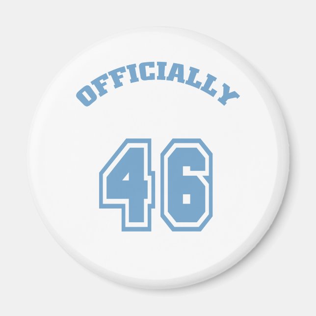 Offiziell 46 magnet (Vorne)