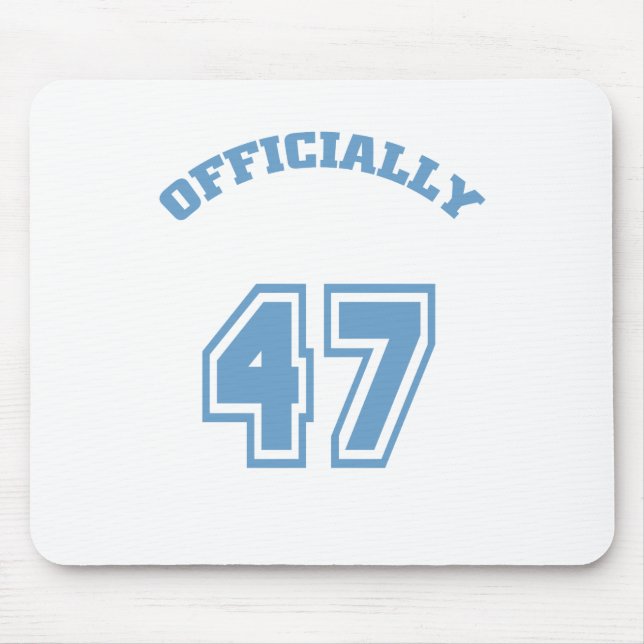 Offiziell 47 mousepad (Vorne)