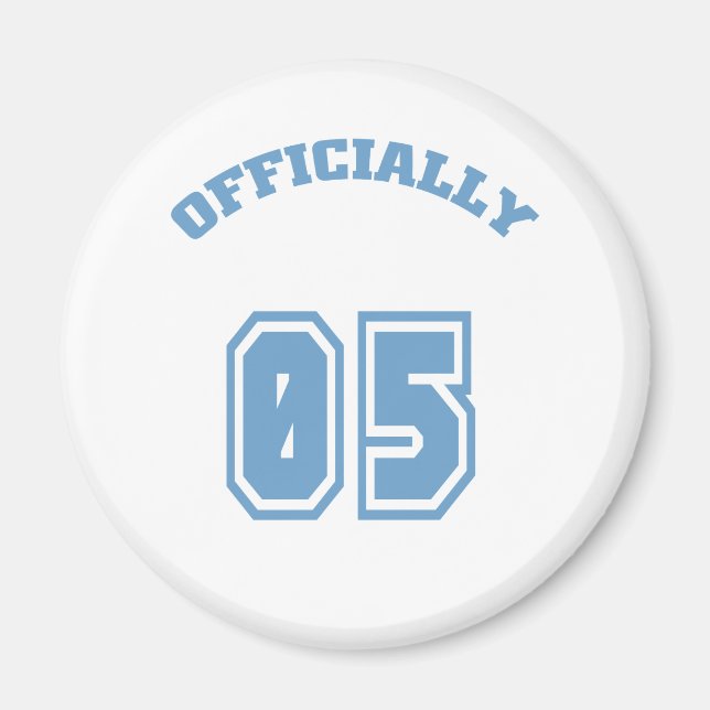 Offiziell 5 magnet (Vorne)