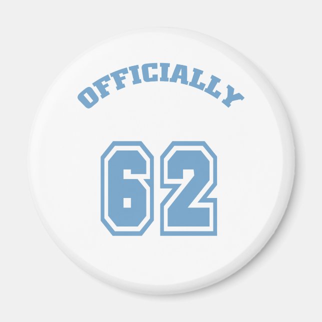 Offiziell 62 magnet (Vorne)