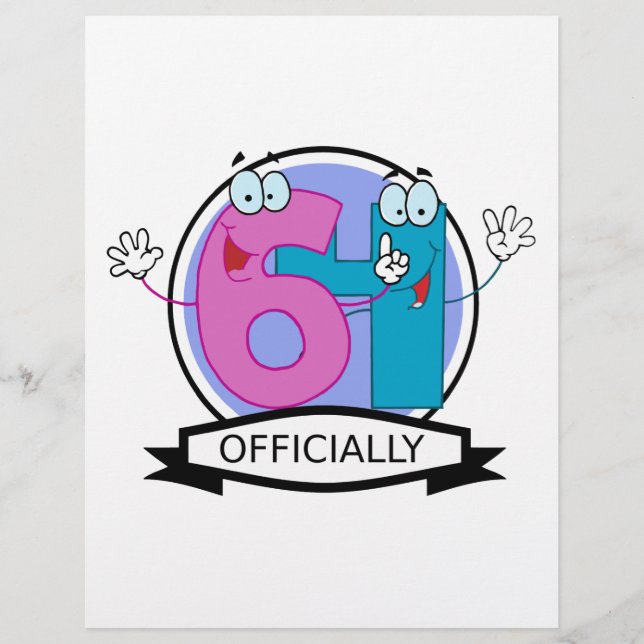 Offiziell 64 Geburtstagsbanner (Vorderseite)