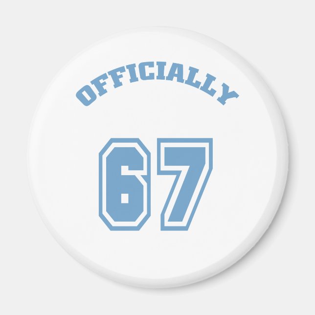 Offiziell 67 magnet (Vorne)