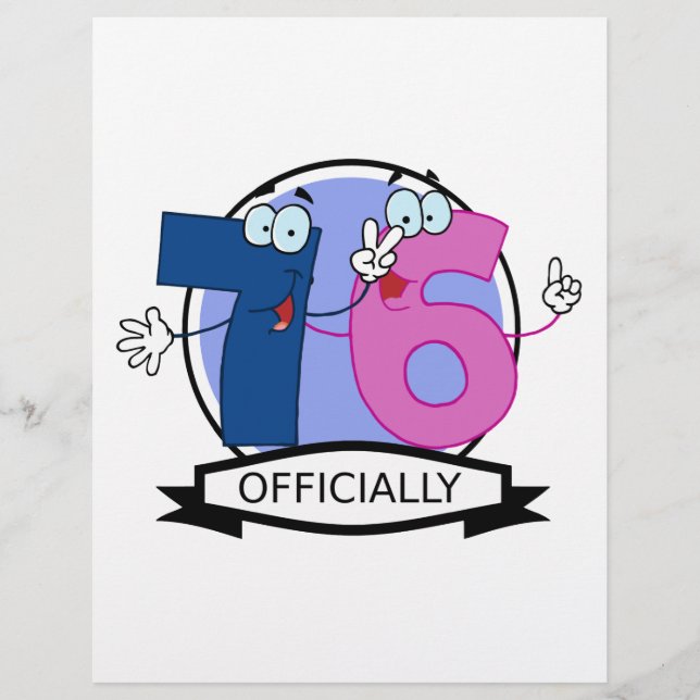 Offiziell 76 Geburtstagsbanner (Vorderseite)