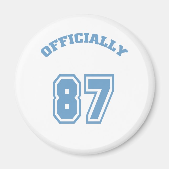 Offiziell 87 magnet (Vorne)