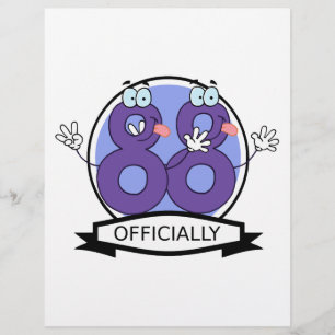 Offiziell 88 Geburtstagsbanner