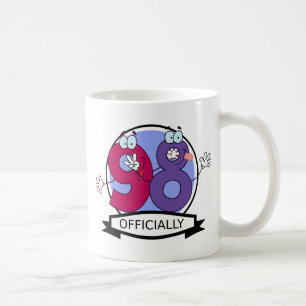 Offiziell 98 Geburtstagsbanner. Kaffeetasse